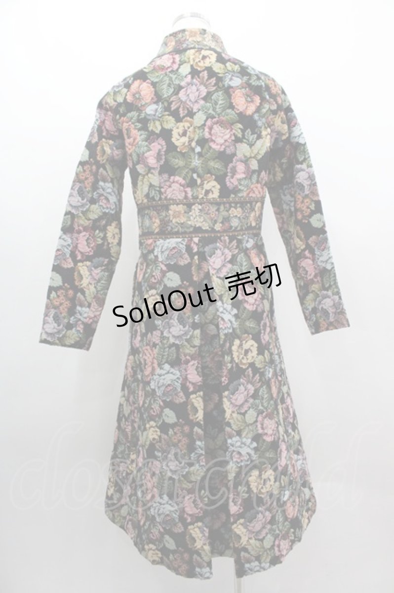 画像2: Juliette et Justine / COAT ラ スキュルテ デュ ラ ローズ  黒 I-25-03-23-048-CL-CO-HD-ZT-C063 (2)