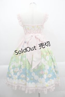画像2: BABY,THE STARS SHINE BRIGHT / Thumbelina Fairy Tale〜未来への旅立ち〜柄ペタルエプロンジャンパースカート  ピンク I-25-03-29-051-BA-OP-HD-ZI