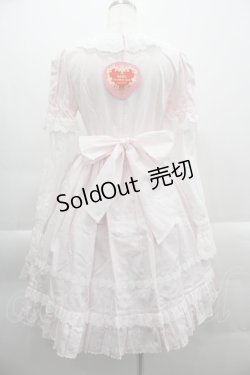 画像2: BABY,THE STARS SHINE BRIGHT / Lovely Strawberryワンピース  ピンクＸ白 I-25-03-29-055-BA-OP-HD-ZI