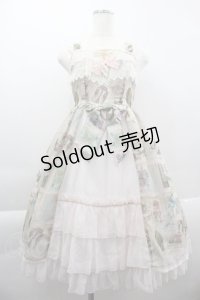 BABY,THE STARS SHINE BRIGHT / St.Mary Holy Card 柄 Lily ジャンパースカート  ピンク I-25-03-29-058-BA-OP-HD-ZI