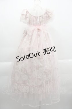 画像2: BABY,THE STARS SHINE BRIGHT / Le jardin horloge fleurieワンピース  ピンク I-25-03-29-060-BA-OP-HD-ZI