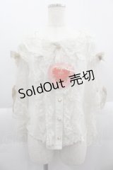 BABY,THE STARS SHINE BRIGHT / バラ雫空のMuseブラウス  生成り I-25-03-29-007-BA-BL-HD-ZI