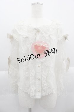 画像1: BABY,THE STARS SHINE BRIGHT / バラ雫空のMuseブラウス  生成り I-25-03-29-007-BA-BL-HD-ZI