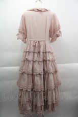画像2: PINK HOUSE / Berry Rose刺繍入りパッチワーク風ワンピース  ピンク I-25-03-29-081-LO-OP-HD-ZI (2)