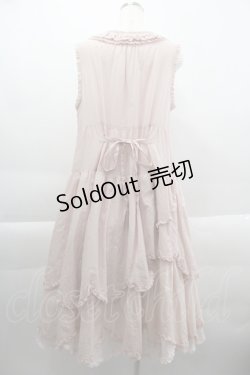 画像2: PINK HOUSE / 桜ひらり舞い散るフリルワンピース  ピンク I-25-03-29-082-LO-OP-HD-ZT328