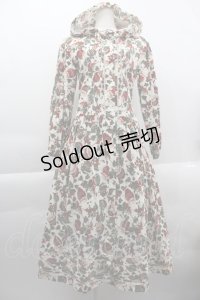PINK HOUSE / ジャム瓶柄フード付きワンピース  アイボリー I-25-03-29-083-LO-OP-HD-ZI