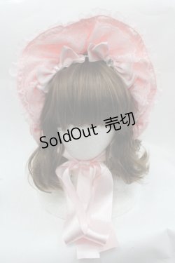 画像1: metamorphose / Dramatic Jewelハーフボンネット  ピンク I-25-03-29-120-ME-AC-HD-ZI