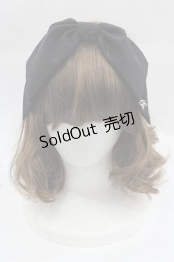 画像1: MILK / リボンヘアバンド  黒 I-25-03-29-124-ML-AC-HD-ZI