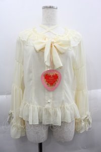 BABY,THE STARS SHINE BRIGHT / Juno’s Bouquet 姫袖ブラウス  イエロー I-25-03-29-002-BA-BL-HD-OS