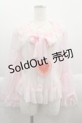 BABY,THE STARS SHINE BRIGHT / Juno’s Bouquet 姫袖ブラウス  ピンク I-25-03-29-019-BA-BL-HD-ZI
