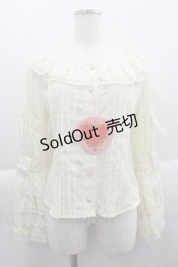 画像1: BABY,THE STARS SHINE BRIGHT / Be My Valentine プリンセスブラウス  イエロー I-25-03-29-022-BA-BL-HD-OS