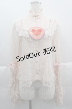 画像1: BABY,THE STARS SHINE BRIGHT / Ave Maria Lilyブラウス  ピンク I-25-03-29-024-BA-BL-HD-ZI