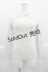 Ank Rouge / ハイネックニットトップス  アイボリー I-25-03-29-025-CA-TO-HD-ZI