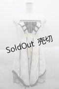 OZZ ANGELO / 刺繍シースルーキャミトップス  アイボリーＸ黒 I-25-03-29-028-OO-TO-HD-ZI