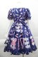 画像2: Angelic Pretty / Candy Ornamentワンピース  ネイビー I-25-04-04-045-AP-OP-HD-ZI (2)