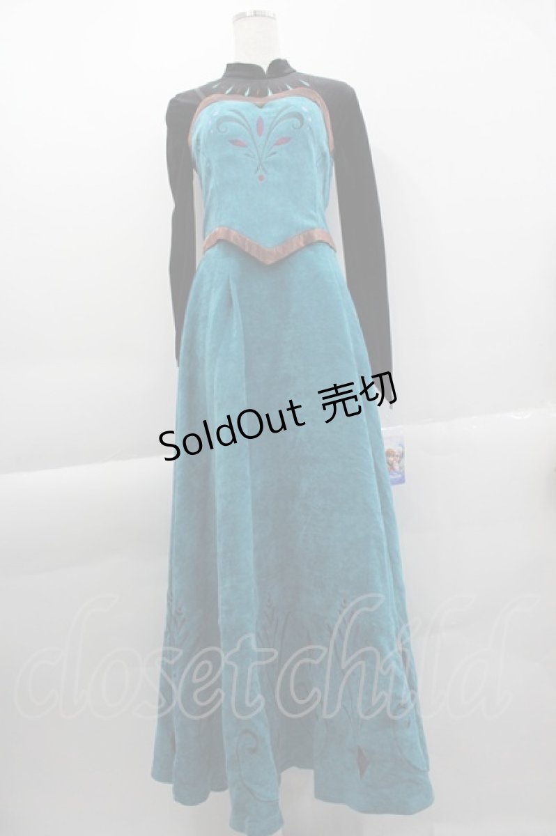 画像1: Secret Honey / Coronation dress (Frozen Elsa ver)  2 グリーン I-25-04-04-049-CA-JA-HD-ZI (1)