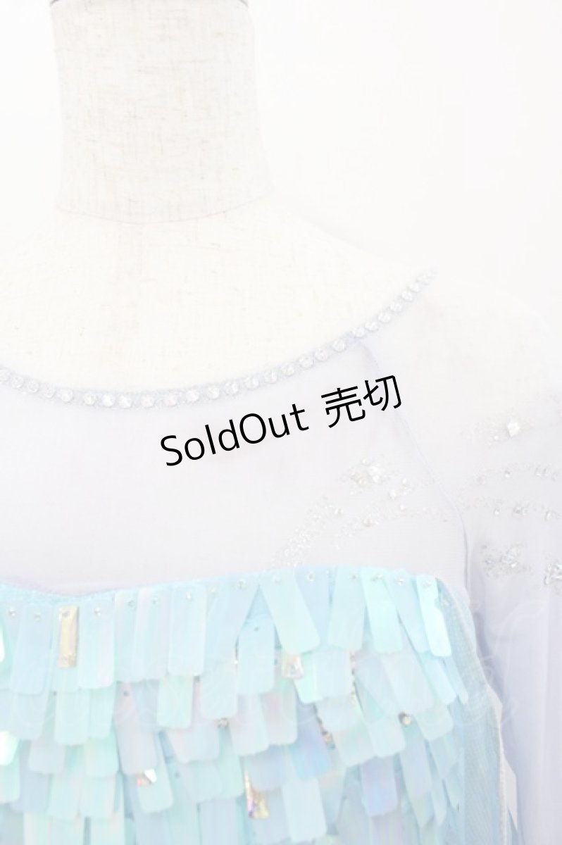 画像2: Secret Honey / Snow Queen Dress (Frozen Elsa ver.) 2 ブルー I-25-04-04-051-CA-OP-HD-ZI (2)