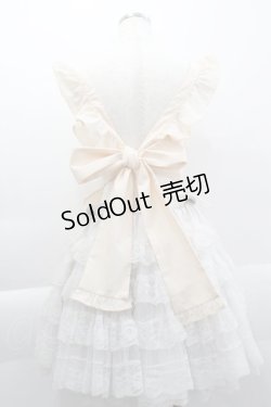 画像2: axes femme kawaii / クラシックベリー刺繍エプロン M キナリ I-25-04-04-065-AX-ZA-HD-ZI