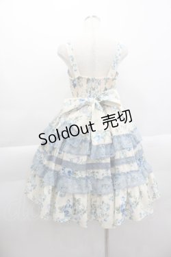 画像2: axes femme kawaii / アンティークローズ柄ジャンパースカート M キナリ I-25-04-04-066-AX-OP-HD-ZI