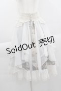 Ozz oneste / 天使絵画プリントスカート&チュールオーバースカートセット  アイボリー I-25-04-04-093-OO-SK-HD-ZI