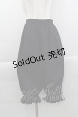 axes femme kawaii / コットンロングドロワーズ M ブラック I-25-04-04-096-AX-PA-HD-ZI
