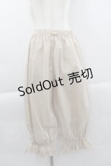 axes femme kawaii / コットンロングドロワーズ M キナリ I-25-04-04-097-AX-PA-HD-ZT496