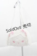 BABY,THE STARS SHINE BRIGHT /  うさくみゃちゃんのおかおBag  白 I-25-04-04-101-BA-BG-HD-ZI