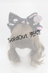 Angelic Pretty / KCMilky Planetカチューシャ  黒 I-25-04-04-109-AP-AC-HD-ZI