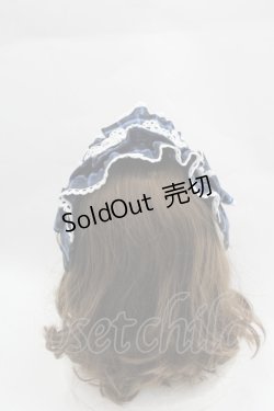 画像3: axes femme kawaii / タータンチェックヘッドドレス  ブルー I-25-04-04-110-AX-AC-HD-ZI