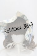 axes femme kawaii / アンティークローズ柄ハーフボンネット  キナリ I-25-04-04-111-AX-AC-HD-ZI