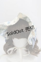 axes femme kawaii / アンティークローズ柄ハーフボンネット  キナリ I-25-04-04-111-AX-AC-HD-ZI