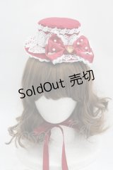 Angelic Pretty / Elegant RoseミニHat  ボルドー I-25-04-04-116-AP-AC-HD-ZI