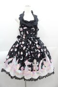 Angelic Pretty / MilkyPlanetジャンパースカート  黒 I-25-04-04-041-AP-OP-HD-ZI