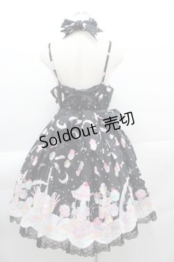 画像2: Angelic Pretty / MilkyPlanetジャンパースカート  黒 I-25-04-04-041-AP-OP-HD-ZI