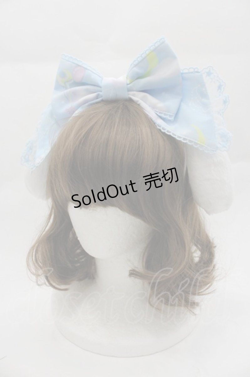 画像3: Angelic Pretty / Dreamy シナモロールジャンパースカートSet  サックス I-25-04-04-042-AP-OP-HD-ZI (3)