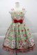 画像1: Angelic Pretty / Sunny Day Brunch BearジャンパースカートSet  グリーン I-25-04-04-044-AP-OP-HD-ZI (1)