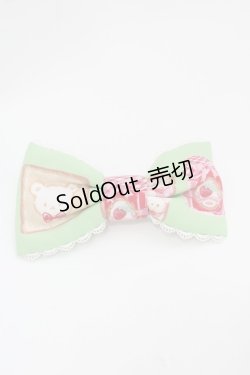 画像3: Angelic Pretty / Sunny Day Brunch BearジャンパースカートSet  グリーン I-25-04-04-044-AP-OP-HD-ZI