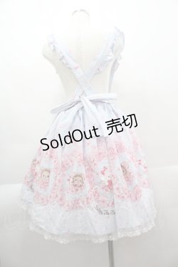画像2: BABY,THE STARS SHINE BRIGHT / SA KU RAくみゃちゃん柄スカート  サックス I-25-04-07-050-BA-SK-HD-ZI