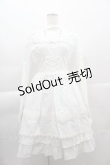 ALICE and the PIRATES / サンプリスワンピース  白 I-25-04-07-060-PA-OP-HD-ZI