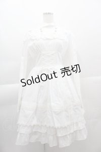 ALICE and the PIRATES / サンプリスワンピース  白 I-25-04-07-060-PA-OP-HD-ZI