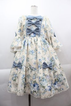 画像1: axes femme kawaii / アンティークローズ柄ワンピース  アイボリー I-25-04-07-063-AX-OP-HD-ZI