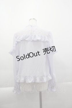 画像2: Angelic Pretty / Lacy Frillブラウス  ラベンダー I-25-04-07-007-AP-BL-HD-ZI