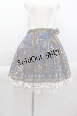 画像1: Angelic Pretty / Loyal Rosetteスカート  ネイビー I-25-04-07-087-AP-SK-HD-ZI