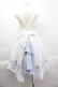 画像2: Amavel / Magical Sweet Angelスカート  白Ｘ青 I-25-04-07-090-CA-SK-HD-ZI (2)