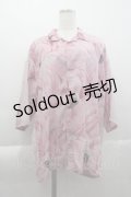 MILKBOY / FLAMINGO シャツ  ピンク I-25-04-07-010-MB-BL-HD-ZI