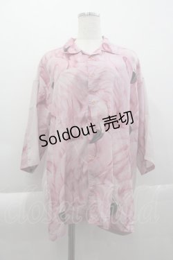 画像1: MILKBOY / FLAMINGO シャツ  ピンク I-25-04-07-010-MB-BL-HD-ZI