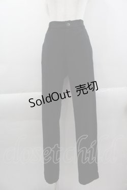 画像1: HYSTERIC GLAMOUR / カットソーパンツ M ブラック I-25-04-07-100-PU-PA-HD-ZI