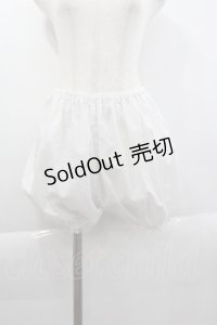 metamorphose /  ドロワーズ  白 I-25-04-07-102-ME-PA-HD-ZI