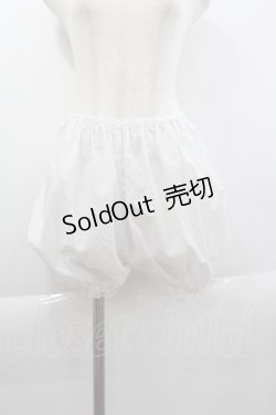 画像1: metamorphose /  ドロワーズ  白 I-25-04-07-102-ME-PA-HD-ZI