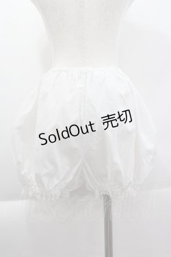画像2: metamorphose /  ドロワーズ  白 I-25-04-07-102-ME-PA-HD-ZI